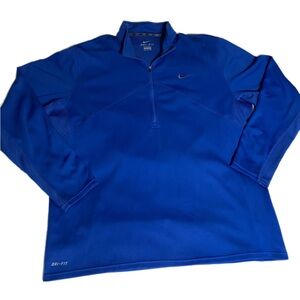 Nike long sleeve Dry-fit quarter Zip shirt **Size XXL**